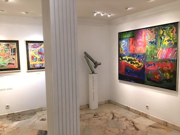 Exposición Vicente Verdú en Galería de Arte David Bardía