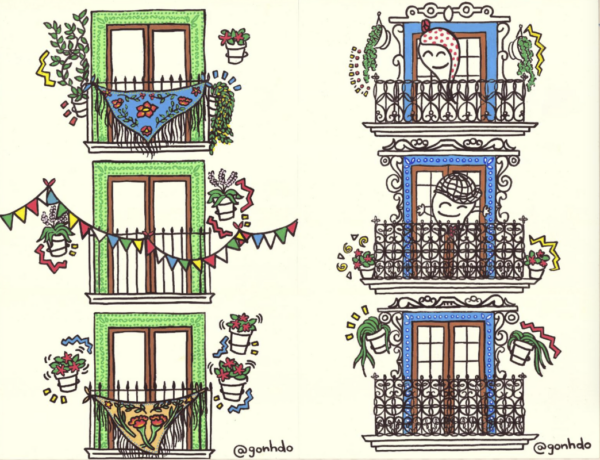 Balcones (díptico)