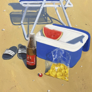 Silla de playa. Pepe Baena