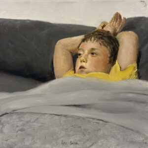 Pepito viendo la tele